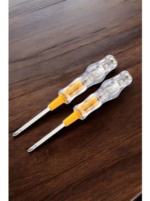 Shopwave Kontrol Kalemi Nikel Kaplama Çift Başlıklı Test Cihazı