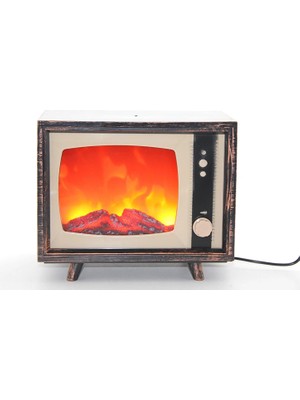 Livenda Tv Tasarımlı Ledli Şömine Lamba ALIV365