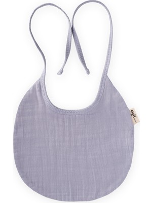 Cigit Organik Müslin Mama Önlüğü Mavi