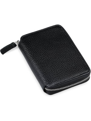 Hatemoğlu Siyah - A.kahve 100% Deri Cüzdan