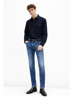 Erkek Mavi M0035190670 Marcus Pantolon