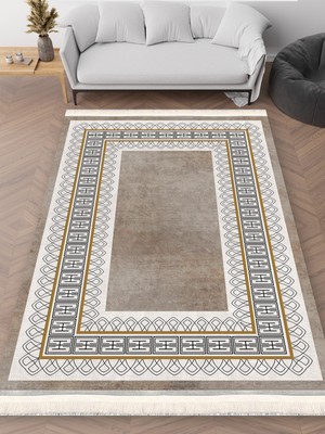 Destek Halı MD-0200A – Makinede Yıkanabilir, Kaymaz Taban, Dijital Baskı Halı