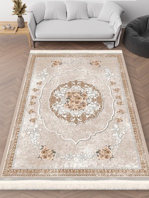 Destek Halı FL-2158A – Makinede Yıkanabilir, Kaymaz Taban, Dijital Baskı Halı