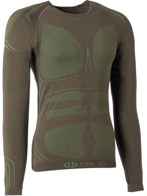 Thermoform Oilcompany Termal Içlik Üst Seamless Iıı. Seviye (Haki)