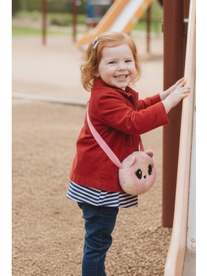 Mollycrush Peluş Panda Figürlü Çocuk Omuz Çantası | Sevimli Şık Model