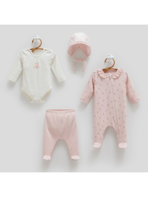 Caramell 4'lü Bebek Hastane Çıkış Seti 1523