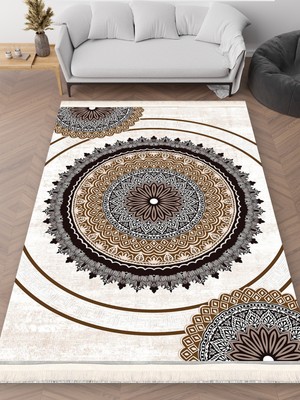 Destek Halı MD-0202A – Makinede Yıkanabilir, Kaymaz Taban, Dijital Baskı Halı