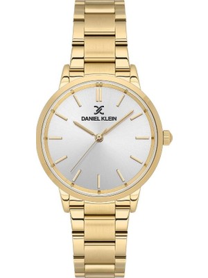 Daniel Klein DK.1.13828-2 3 Atm Suya Dayanıklı Metal Kordon Altın Renk Kadın Kol Saati