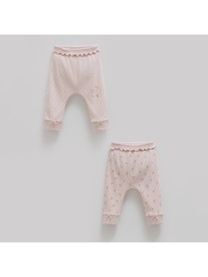 Caramell 2'li Patiksiz Pantolon 1535