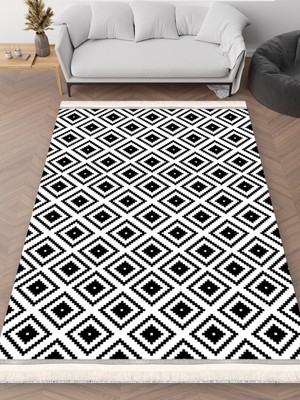 Destek Halı MD-0007A – Makinede Yıkanabilir, Kaymaz Taban, Dijital Baskı Halı