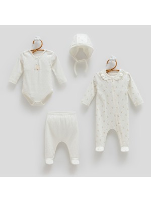 Caramell 4'lü Bebek Hastane Çıkış Seti 1523