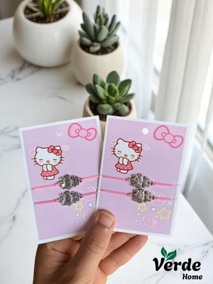 4'lü ( 2 Adet ) Hello Kitty Arkadaşlık Bileklik Best Friends Bileklik