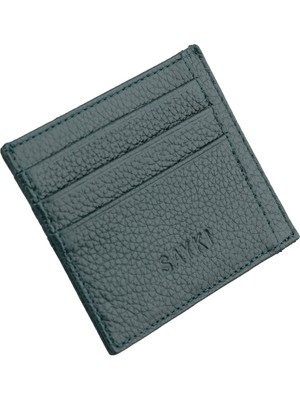 Hatemoğlu Yeşil 100% Deri Cüzdan