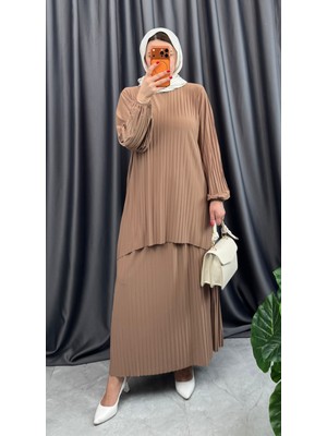 Nisum Moda Piliseli Sandy Etekli Takım