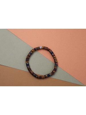 Kaplan Gözü & Onix Siyah Hematit Taşı Bileklik