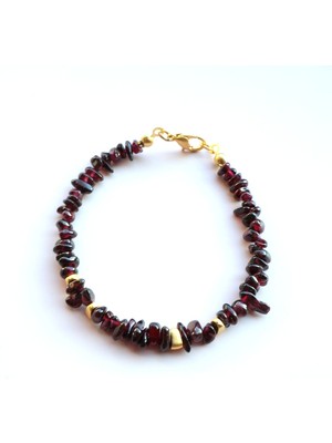 Vinea – Granat Lal Bileklik