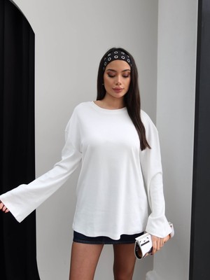 Esra Helvacı Uzun Kol Sweatshirt