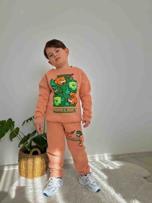 Jeliboom Marka Kişlik 3 Ip Şardonlu Erkek Çocuk Alt Üst Takim