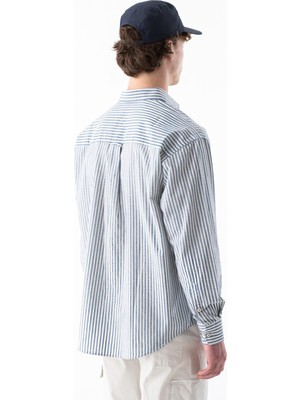 Erkek Uzun Kollu Çizgili Gömlek