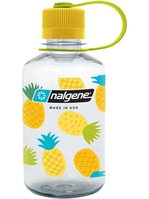 Nalgene 16OZ Nm Clear W/pineapple Print