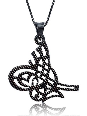 Noip 925 Ayar Gümüş Tuğra Kadın Gümüş Kolye PT2610242 (925)