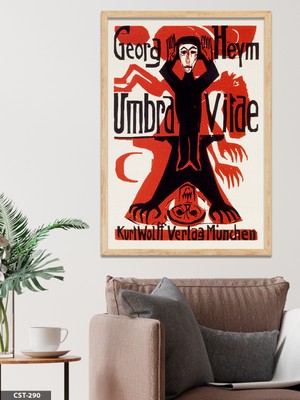 Evine Moda Hayatın Gölgeleri Tek Parça Ahşap Çerçeveli Tablo