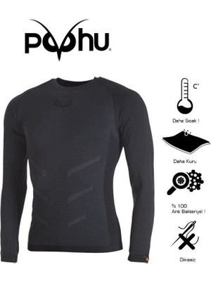 Puhu Termal Içlik Üst L/xl