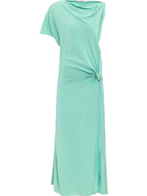 Kameya Degaje Yaka Bürümcük Elbise 25S40780