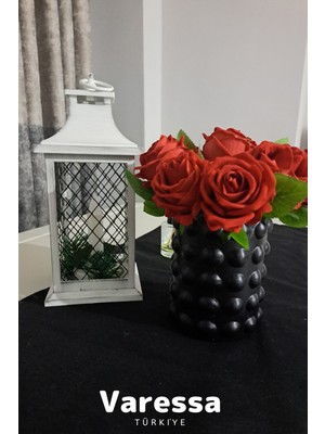 Varessa #dekoratif Saksı Vazo Dekoratif Kabartma Desenli Tasarım Model Saksı Vazo