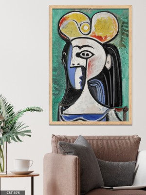Evine Moda Picasso's Double Tek Parça Ahşap Çerçeveli Tablo