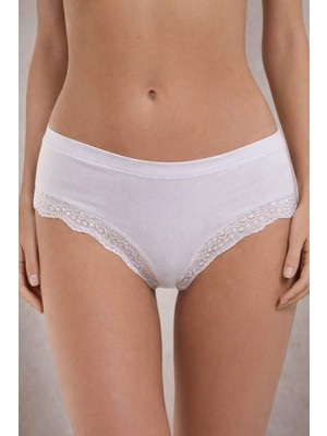 Ayyıldız 2035 Beyaz Yüksek Bel Külot