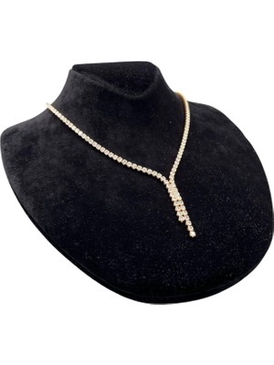 Megass Dekor Süet Kumaş Rose Manken Siyah Renk 20/18 cm Kolye Gerdanlık Takı Sergileme Mankeni