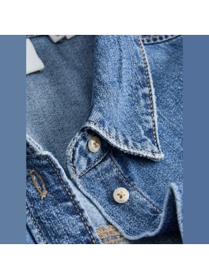 Jack & Jones Kadin Denim Gömlek - Rose