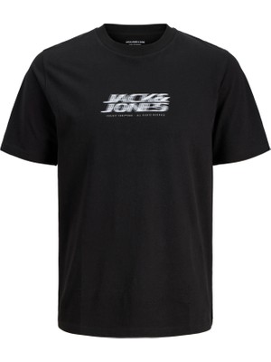 Jack & Jones Erkek Gögüs Logo Baskili Tisört - Fusion