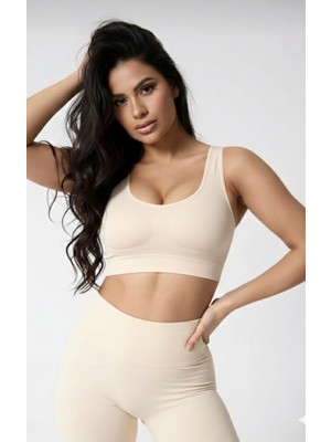 Sweet Sauna Göğüs Toparlayıcı Kalın Askılı Spor Büstiyer Korse