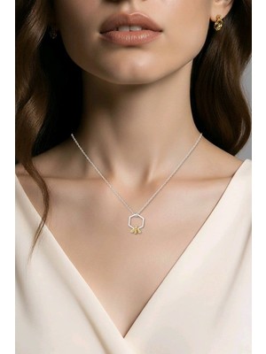 Karya Takı Arı Kolye  925 Ayar Gümüş