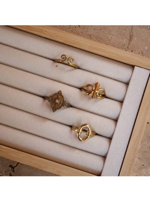 Solo Vintage Çelik Yüzük