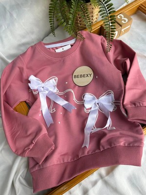 bebexy Pembe Fiyonklu Sweat