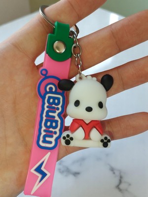 Sevimli Panda Anahtarlık – 3D Tasarımlı Karikatür Figürü