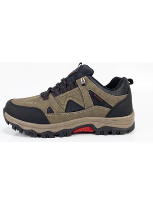 Plarium Erkek Vizon Su Geçirmez Ortopedik Kaymaz Tabanlı Outdoor Ayakkabı