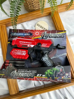 bebexy Spıderman  Sünger Atan Tabanca