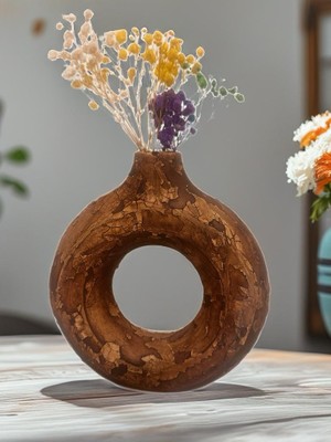 Özel Tasarım Eskitme Vazo