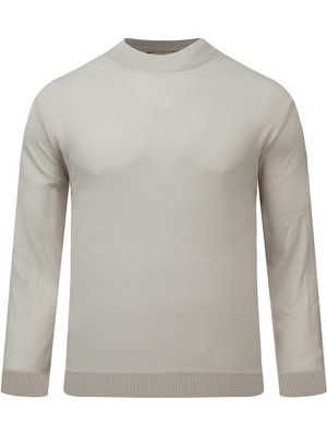 Hatemoğlu Taş Regular Fit Yarım Balıkçı Yaka Rayon Kazak