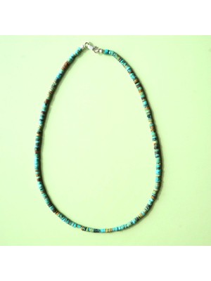 Rovan Kısa Turkuaz Taşı Kolye