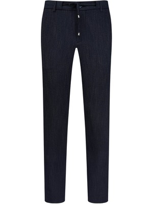 Hatemoğlu Mavi Rahat Kesim Yandan Cepli Jogger Pantolon