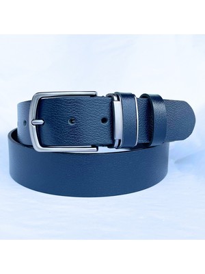 Parscraft Hakiki Deri Erkek Kemer 4 cm Özel Tokalı Şık Tasarım Kot Kemeri