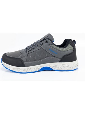 Jagulep Erkek Gri Ortopedik Su Geçirmez Spor Ayakkabı