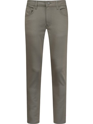 Hatemoğlu Taş Slim Fit Pamuklu 5 Cep Kanvas Pantolon