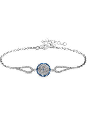 Gümüş Nazar Bayan Bileklik