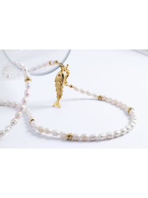 Lucky Fish Inci Kolye